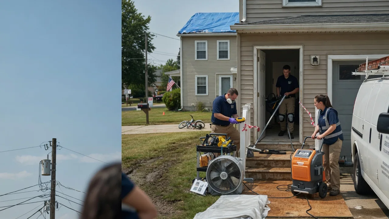 Water Damage Repair in Commodore, PA near me